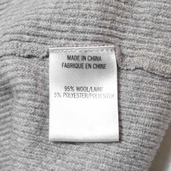 Theory Wool Open Front Waterfall Cardigan - Picture 6 of 6